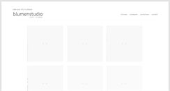 Desktop Screenshot of blumenstudio.ca